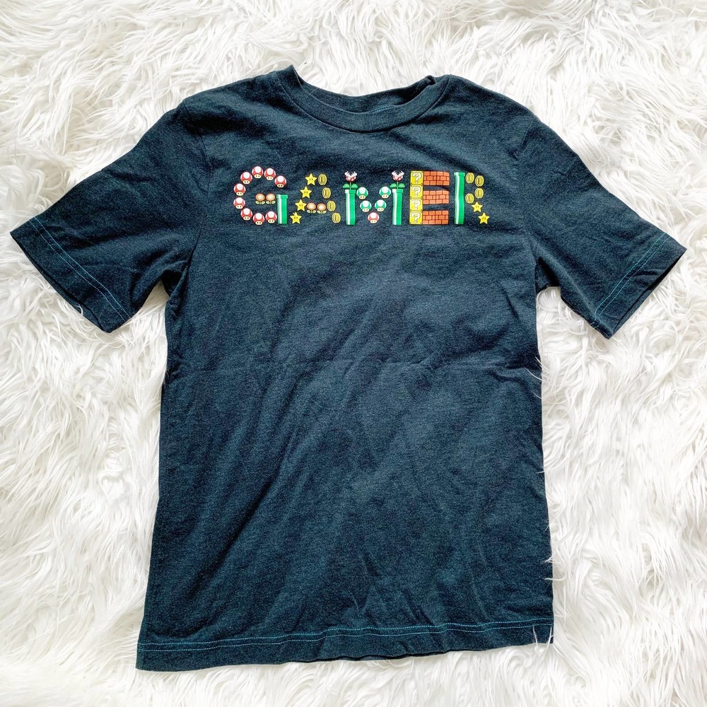 Super Mario Gamer Graphic Tee M